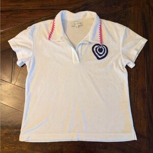 Kerri Rosenthal Marco Polo Terry Heart Medium MSRP $138